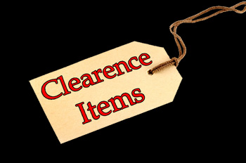Clearance Items - On Track Performance